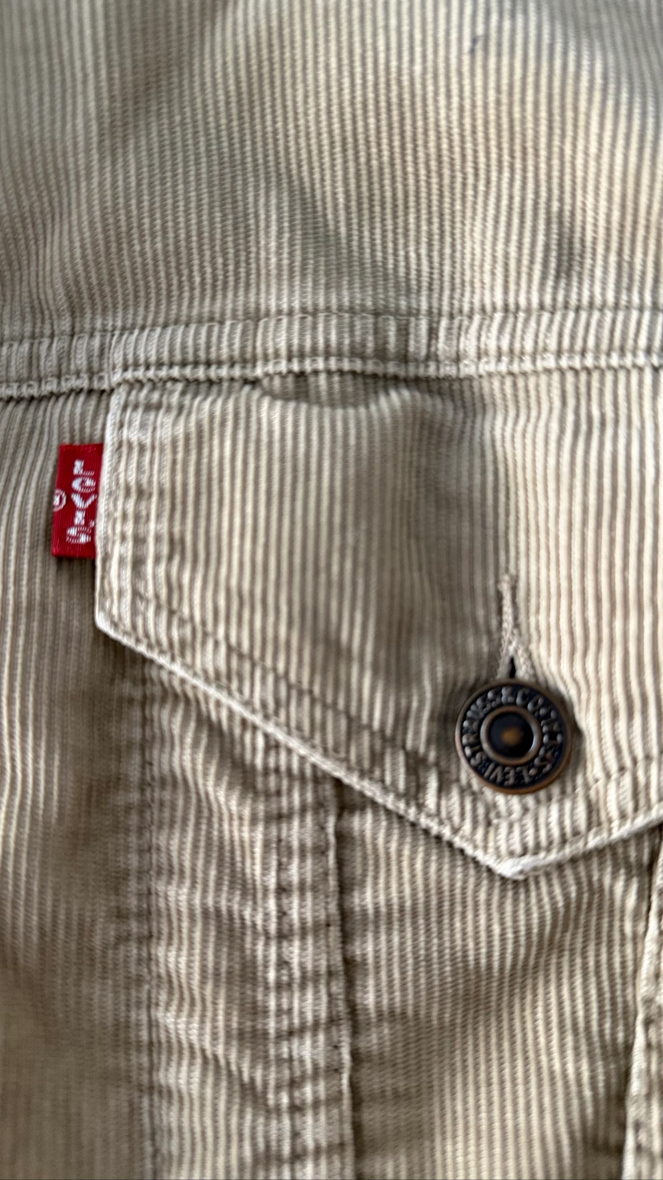 Levis Sherpa Trucker Pana Beige Jacket in goede staat • maat L – photo 3